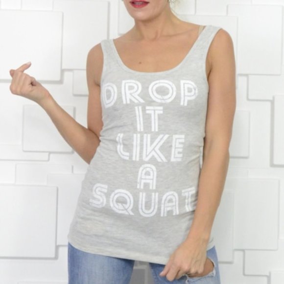 DROP IT LIKE A SQUAT TANK TOP - Picture 3 of 4